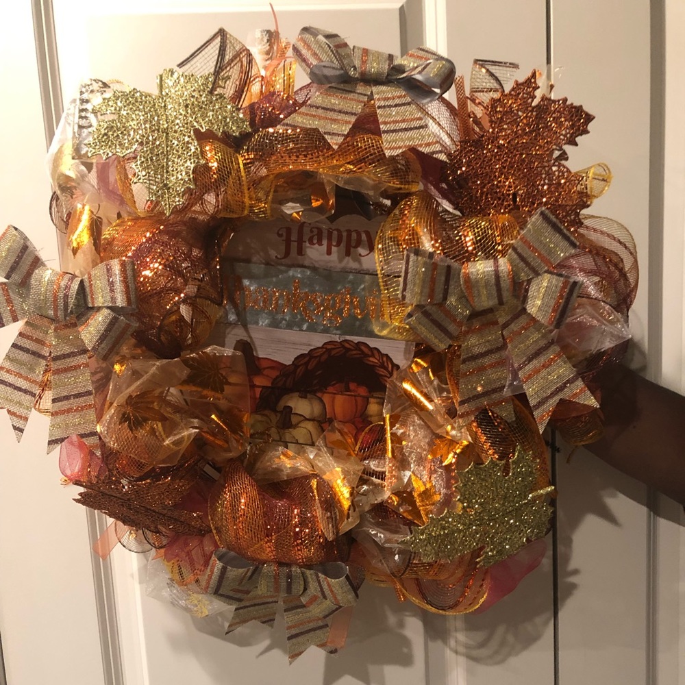 Handmade Fall wreath